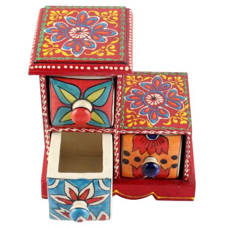 Spice Box Masala Rack Container Gift Items 